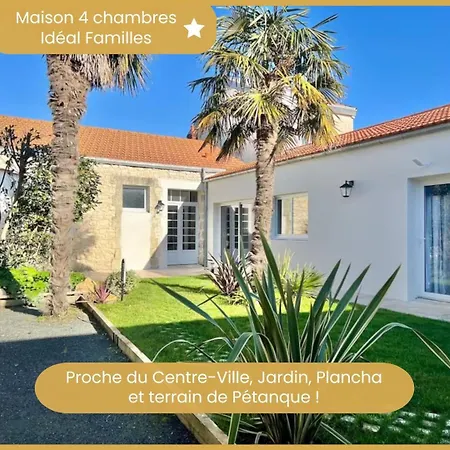 בית הארחה Grande Maison De - 10min Du Centre-ville - Jardin Terrasse Barbecue Terrain De Petanque - Moderne & Confort